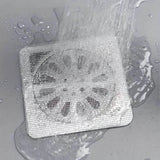 10-Pack: Shower Drain Hair Catcher Waterproof Mesh Stickers