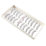 10-Pairs: Makeup Handmade Natural Fashion Long False Eyelashes