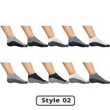 10-Pairs: Men's Active Low-Cut Ankle Socks