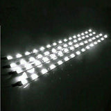 10-Piece: 12" 15SMD Waterproof 12V Flexible LED Strip Light For Car