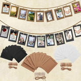 10-Piece:  3 Inch DIY Creative Wall Hanging Photo Frame