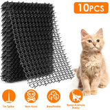 10-Piece: Cat Repellent Scat Mat with Spikes