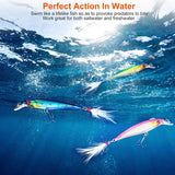 10-Piece: Fishing Lures Kit