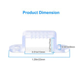 10-Piece: LED Strip Light Clips