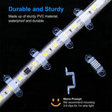 10-Piece: LED Strip Light Clips