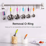 10-Piece: Measuring Cups and Spoons Set