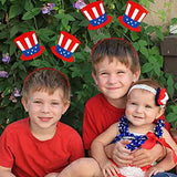10-Piece: Patriotic Head Boppers Headband