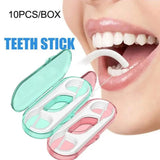 10-Piece Set: Dental Floss Travel Case-Floss Pick