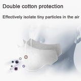 10-Pieces: Double Breathing Valve PM 2.5 Mask Respirator