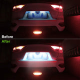 10-Pieces: LED Car Light Bulbs