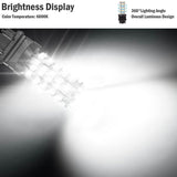 10-Pieces: LED Car Light Bulbs