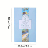 10-Pieces: Scented Sachets For Drawers and Closet Air Freshener Sachets with Home Hanger