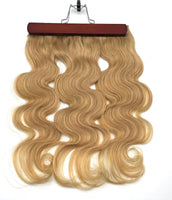 100% Human Hair Vip Brand BandX Halo  Body Wave 18'' with Clip
