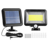 100 LED Solar Powered Wall Lights Outdoor