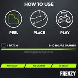 100% Natural Frenzy Gaming Energy Patches