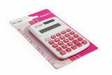 Mini Portable Calculator – Dual Power, 10-Digit Display-Random Color Selection