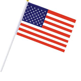 100-Pack: Handheld Small Miniature American Flag
