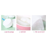 100-Pack: Mini Compressed Towels