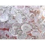 100-Piece: Transparent Head Twist Needle