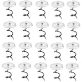 100-Piece: Transparent Head Twist Needle