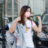 100-Pieces: Disposable 3 Ply Earloop Face Masks