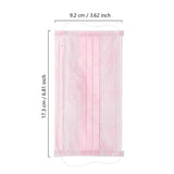 100-Pieces: Disposable 3 Ply Earloop Face Masks