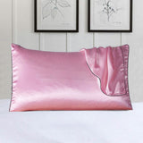 100% Satin Pillow Cover With Trim