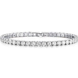 10.00 CTTW Round Cut Tennis Bracelet
