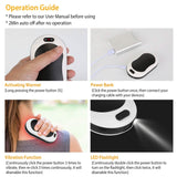 10000mAh Power Bank Rechargeable Pocket Warmer Double-Sided Heating