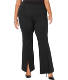 INC Womens Plus Size Slit Front Casual Trouser Pants, Size 24W