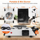 1000W Electric Burner Portable Coil Heating Hot Plate Stove Countertop