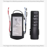Anderic Substitute for Hampton Bay 3-Speed Universal Ceiling Fan Kit with Premier Remote Control [63T-AC83T-KIT]