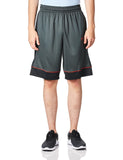 Nike Mens Fastbreak Basketball 11 in Shorts Dk Smoke Grey/Black/University Red Medium