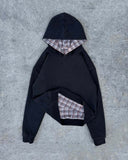 Hip Hop Double-sided Retro Plaid Casual Sweater
