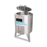 Heavy-Duty 220V Stainless Steel Commercial Milk And Ice Cream Mix Pasteurizer Machine [Without Plug] (SAK81320)