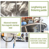 Heavy-Duty 220V Stainless Steel Commercial Milk And Ice Cream Mix Pasteurizer Machine [Without Plug] (SAK81320)