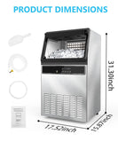 100LBS/200LBS/265LBS  Freestanding Commercial Ice Maker Z5845A