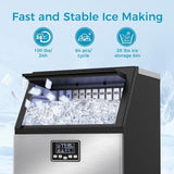 100LBS/200LBS/265LBS  Freestanding Commercial Ice Maker Z5845A