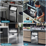 100LBS/200LBS/265LBS  Freestanding Commercial Ice Maker Z5845A