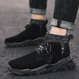 Plus Velvet Martin Boots Men's Tide High To Help British Style