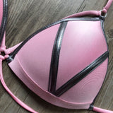 Sexy Halter Push Up Brazilian Bikini 2025 Women Bandage String Swimsuit Female Swimwear Two Pieces Bikini Set Bathing Suit Swim