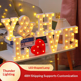 LED Proposal Light Sign With Happy Birthday A Glowing Romantic Decoration For Setting The Mood For A Heartfelt Confession