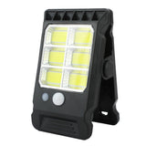 Outdoor Patio Motion-Sensor Punch-Free Solar Clip Light