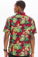 HAWAIIAN BUTTON DOWN SHIRT WS7005