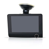 1080P 4" Dual Lens HD Car DVR Rearview Video Dash Cam Recorder Camera G-sensor