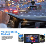 1080P Car DVR 3" Camera Dash Cam with 100° Angle Loop Recording Motion Detection