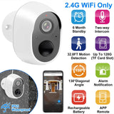 1080P FHD WiFi IP Two-Way Audio Security Surveillance Camera