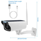 1080P Solar Powered Wifi IP Camera