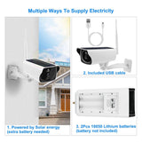 1080P Solar Powered Wifi IP Camera