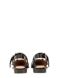 Ganni Women Ballerina Con Fibbia